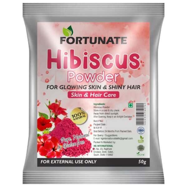 FORTUNATE 100% Pure Hibiscus Powder (50g)
