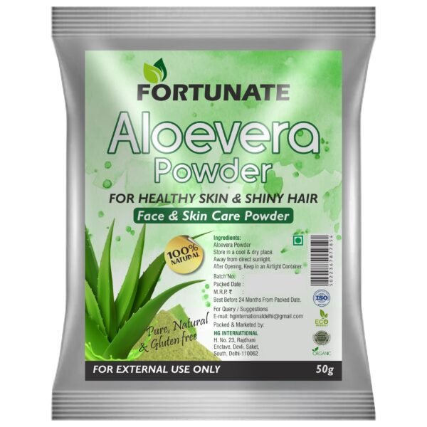 FORTUNATE Natural Aloe Vera Powder (50g)