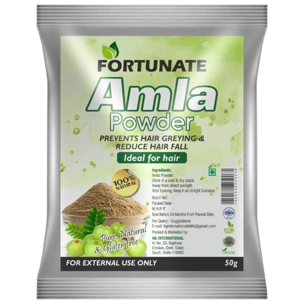 FORTUNATE Organic Amla Powder (50g)