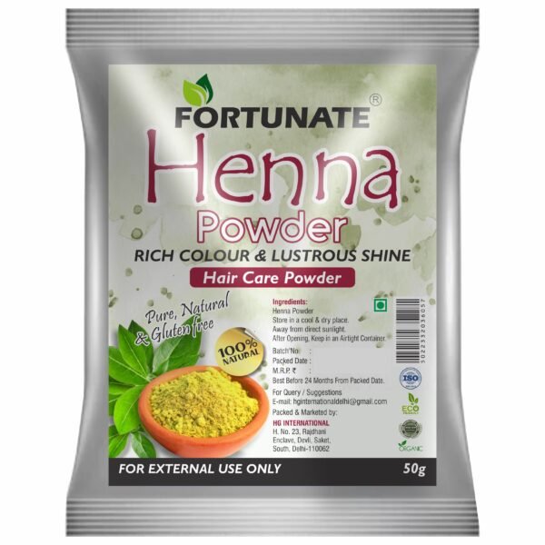 FORTUNATE Herbal Henna Powder Combo(100g) - Image 2