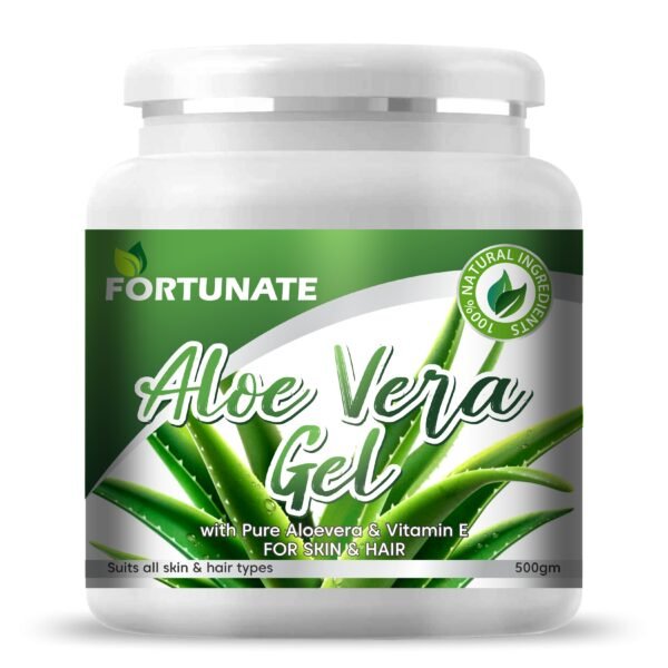 FORTUNATE Organic Aloevera Gel - (500g)