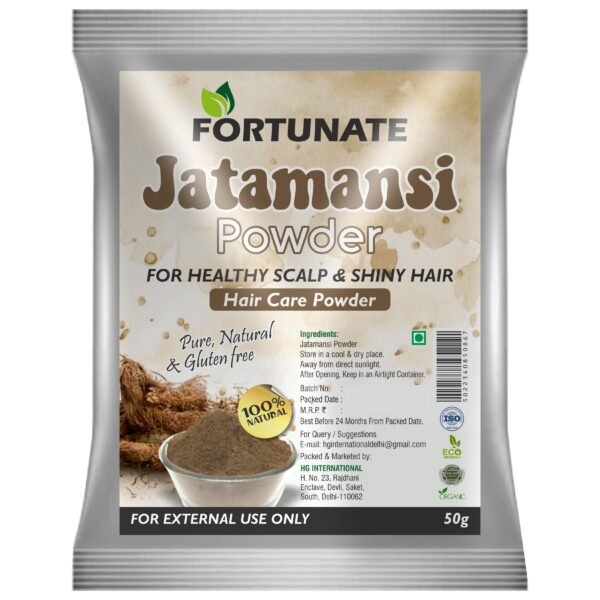 FORTUNATE Natural Jatamansi Powder (50g)