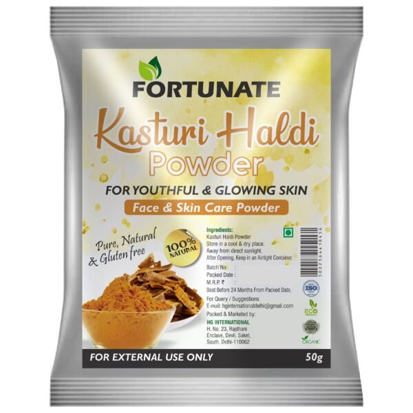 FORTUNATE Kasturi Haldi Face Pack (50g)