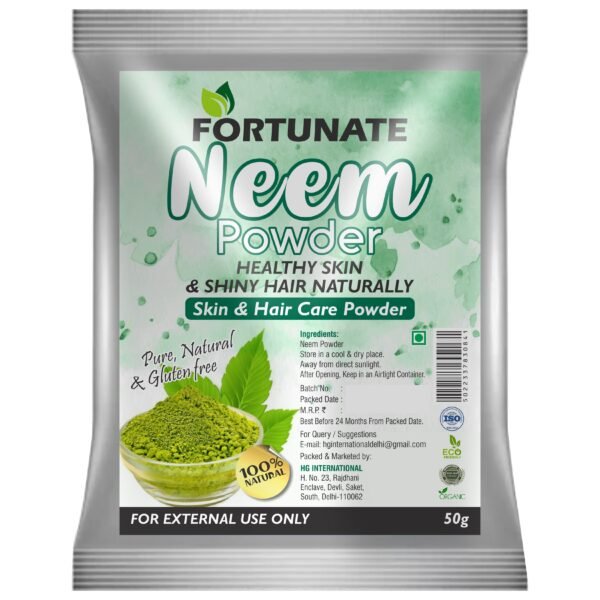 FORTUNATE Natural Neem Powder (50g)