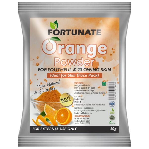 FORTUNATE Natural Orange Peel Powder (50g)