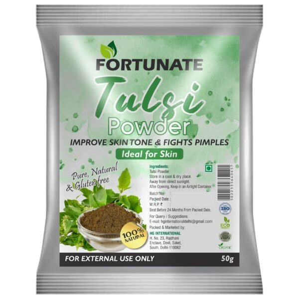 FORTUNATE Herbal Tulsi Powder (50g)