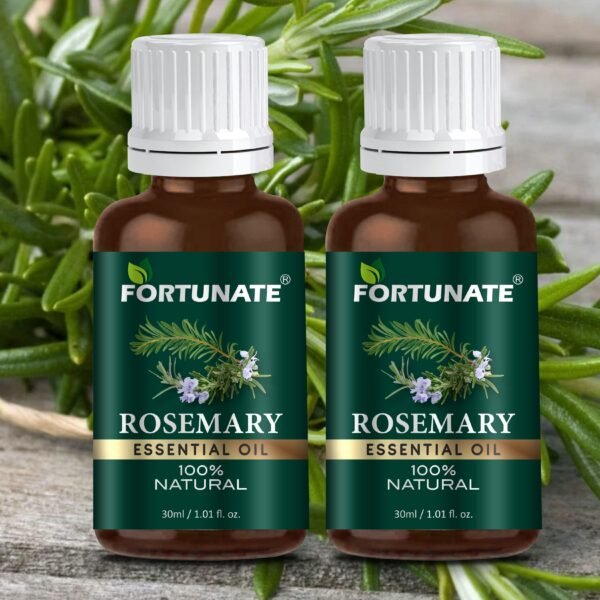 FORTUNATE Rosemary Oil - Pack of 2 (60ml)