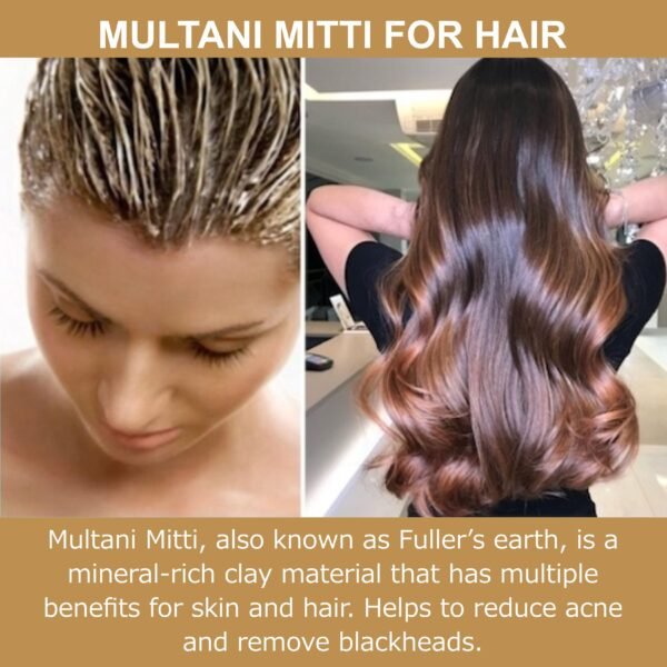 FORTUNATE Organic Multani Mitti Powder (50g) - Image 2