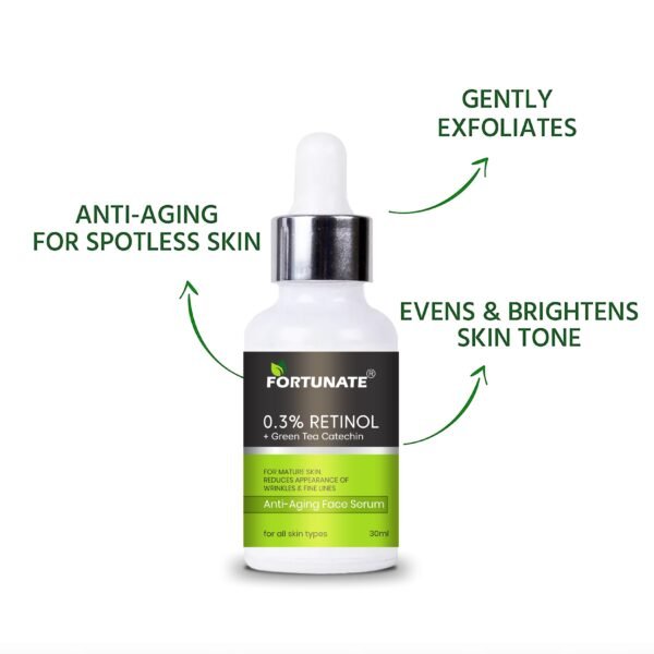 FORTUNATE 0.3% Retinol Serum (30ml) - Image 2