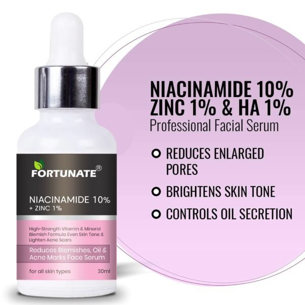 FORTUNATE 10% Niacinamide Face Serum(30ml) - Image 2