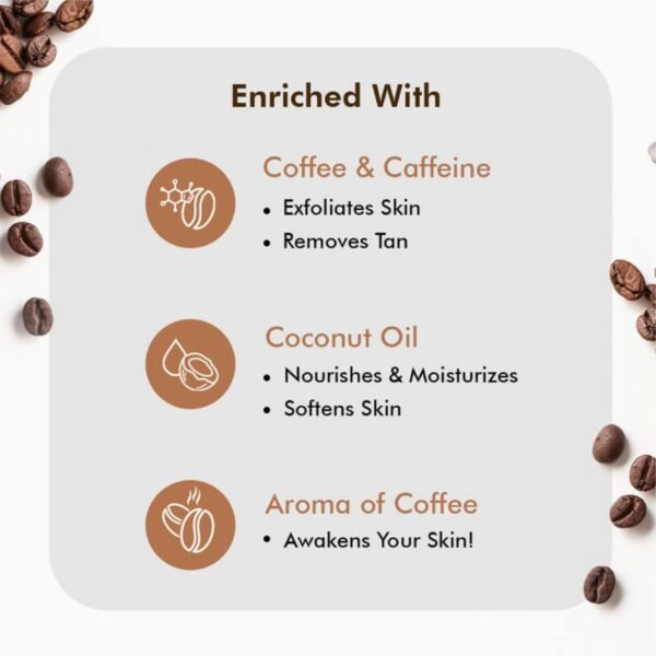 FORTUNATE Coffee Body Scrub (100g) - Image 3