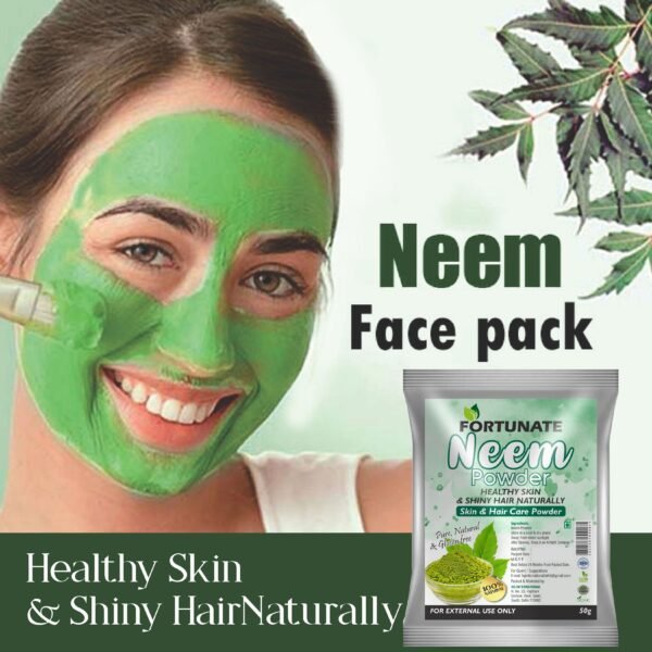 FORTUNATE Natural Neem Powder (50g) - Image 3