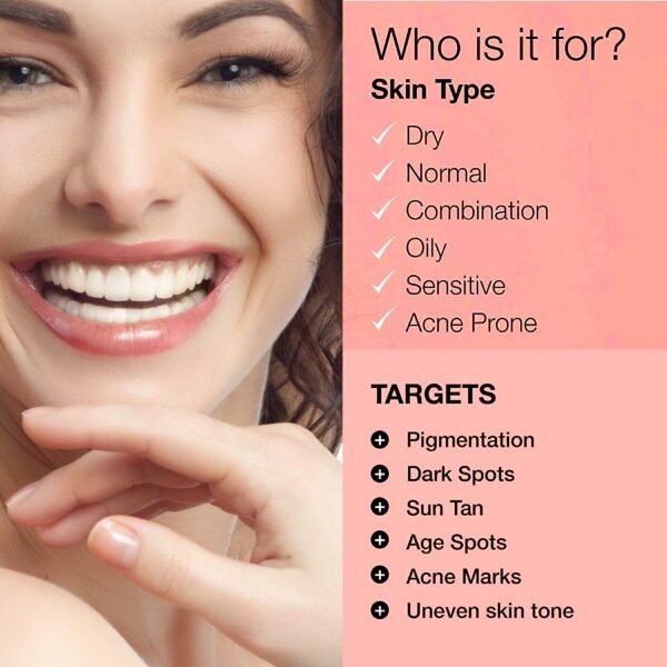 FORTUNATE 2% Alpha Arbutin Face Serum-30ml - Image 3