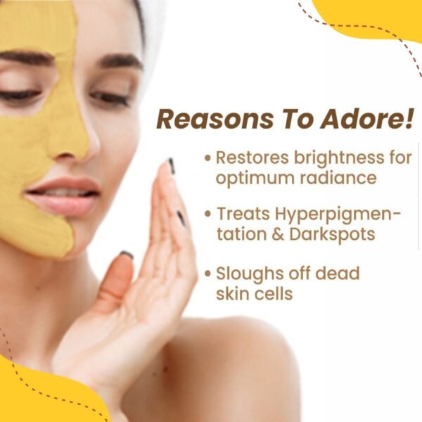 FORTUNATE Ubtan Face Pack Mask (75g) - Image 3