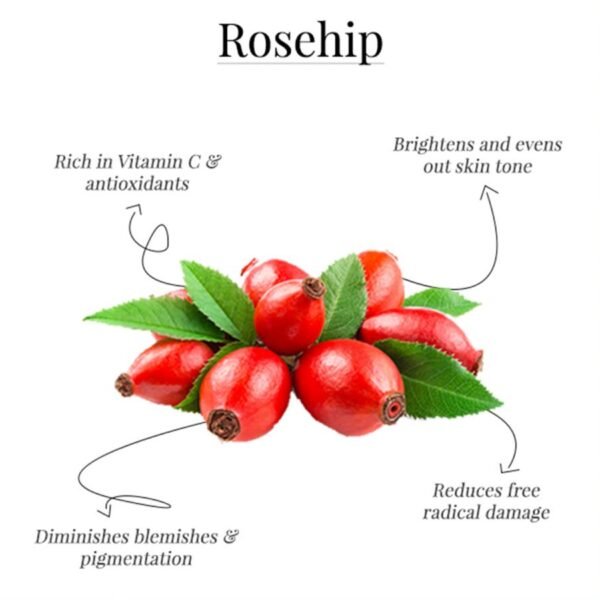 FORTUNATE Rosehip Face Serum (30ml) - Image 3