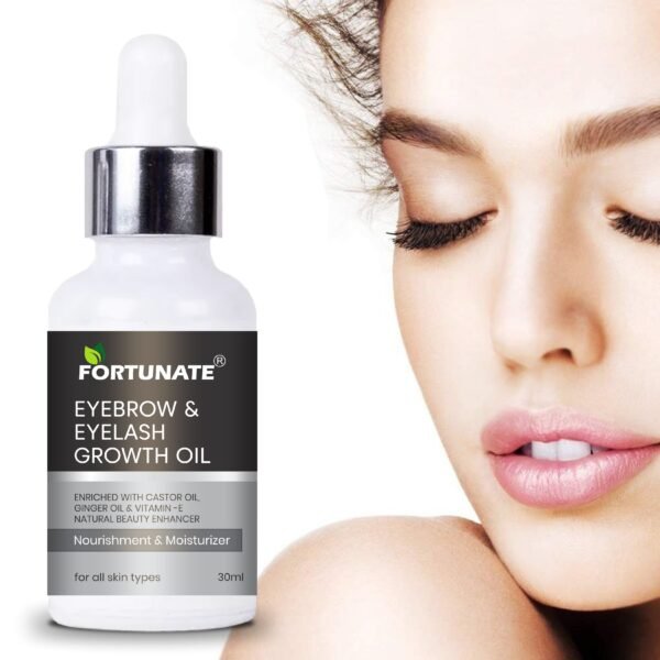 FORTUNATE Eyebrow & Eyelash Growth Oil (30ml) - Image 4