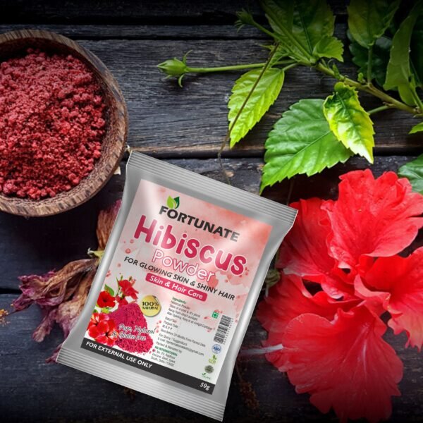 FORTUNATE 100% Pure Hibiscus Powder (50g) - Image 4