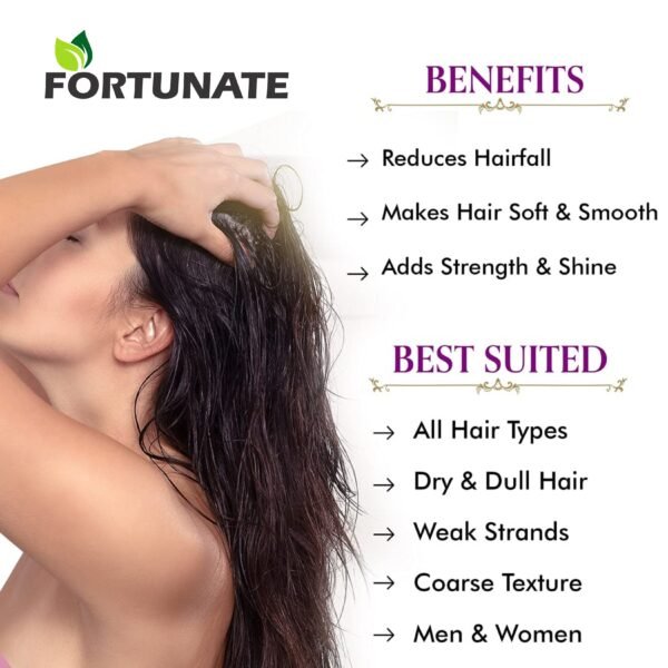 FORTUNATE Blackseed Onion Hair Oil (100ml) - Image 2