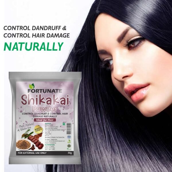 FORTUNATE Organic Shikakai Powder (50g) - Image 4