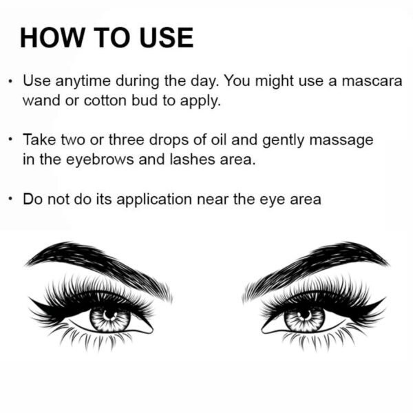 FORTUNATE Eyebrow & Eyelash Growth Oil (30ml) - Image 5
