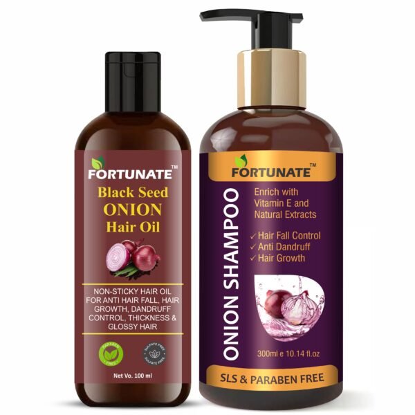 FORTUNATE Onion Oil and Shampoo(100+300ml)