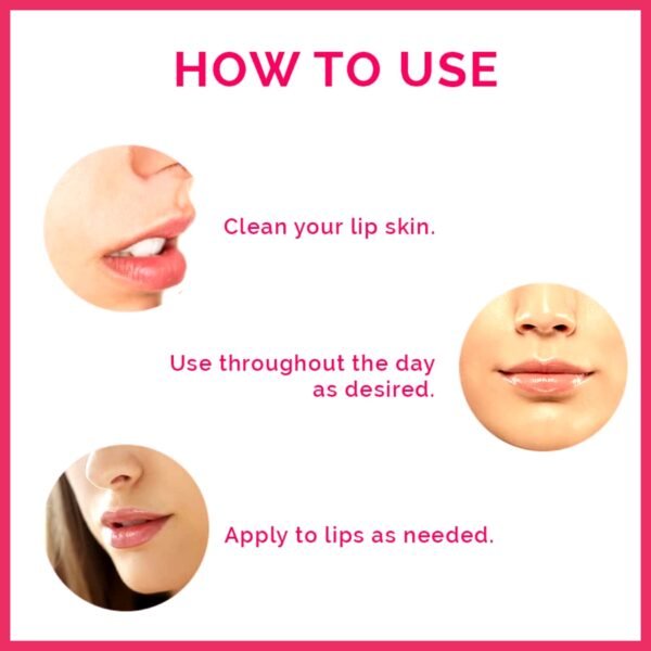 FORTUNATE Kumkumadi Pink Lip Serum (30ml) - Image 5