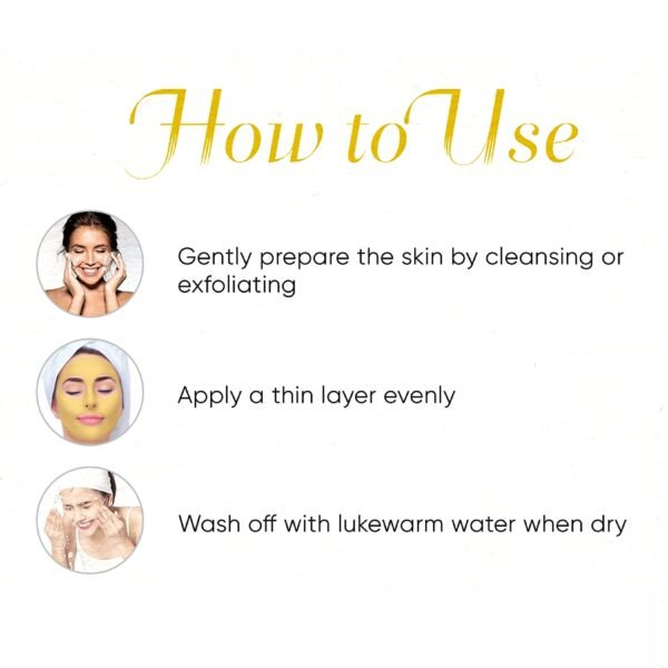 FORTUNATE Ubtan Face Pack Mask (75g) - Image 5