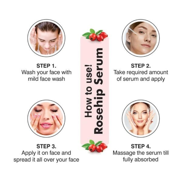 FORTUNATE Rosehip Face Serum (30ml) - Image 5