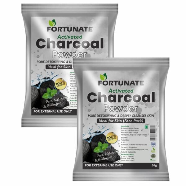 FORTUNATE Charcoal Powder Combo(100g)