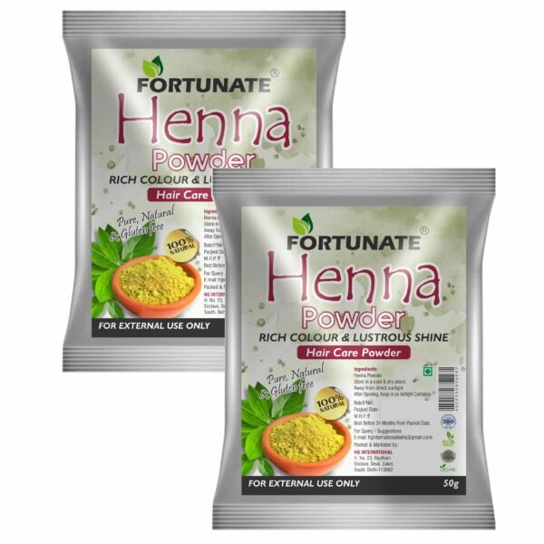 FORTUNATE Herbal Henna Powder Combo(100g)